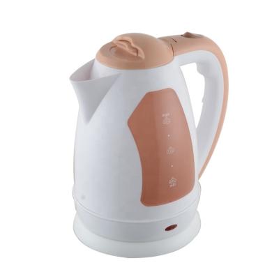 Chine 360 Degree Rotation Base Wholesale Plastic Electric Kettle Cordless 360 Degree Rotation 1.8L Tea Kettle à vendre