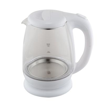 China 360 Degree Rotating Base 1.8L New Design Certificated Electric Glass Kettle zu verkaufen