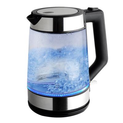 China 360 Degree New Design Rotating Base CB CE GS Certificated High Quality ELECTRIC GLASS KETTLE 1.8L zu verkaufen