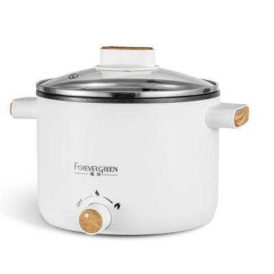 China Household Manufacturer Custom 1.2L Home PP Small Electric Stew Pot Cooker ABS for sale