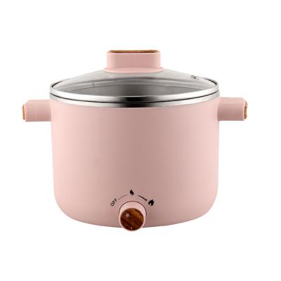 中国 Household Factory Wholesale 1.2L Stainless Steel Kettle Body Mini Electric Cooking Pot For Rice Porridge Noodles 販売のため