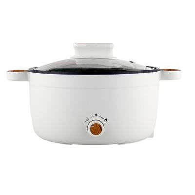 中国 Hotel Factory Price Household Over Electric Cooker Mini Hot Pot Steamer Non Stick Multifunctional Heat Protection 4Liter 販売のため