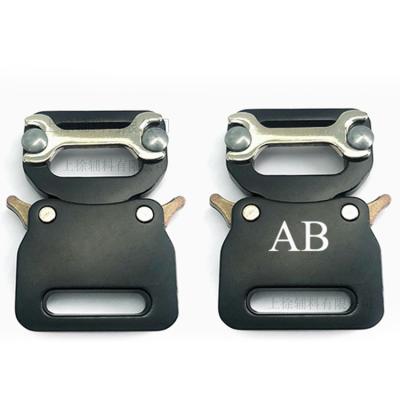 China Eco-friendly Bone Shape Factory Direct Painting Pet Rope Zinc Alloy Anti-rust Buckle for sale