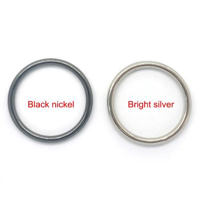 China Nickel Free Manufacturers Wholesale D-ring Hardware Accessories Metal O Ring Zinc Alloy Belt Buckle for sale