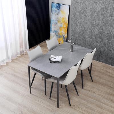 China Other modern home furniture restaurant dinning room tables and chairs sets stone kitchen dining table set for 4 seater for sale