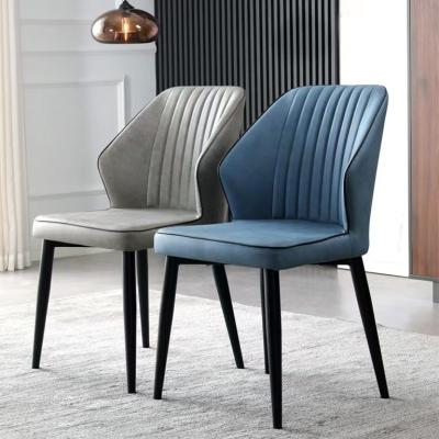 China Modern Wholesale home furniture leisure cheap fabric upholstered home luxury dining chair for restaurant for sale