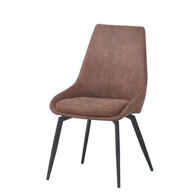 China Modern New design home furniture high end modern leather commercial classic upholstered dining chairs for sale