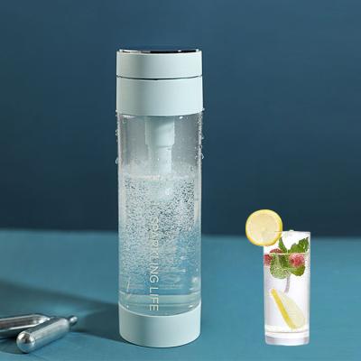 China Easy Operation/Healthy/Portable/Energy Reusable Household OEM Drinks Soda Maker Flexible Portable Water Soda Maker Machine Soda Maker Bottle for Outdoor for sale