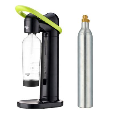 China Easy Operation/Healthy/Portable Home Office/Energy Drinks Maker Soda Soft Drink Refill Carbonated Sodastream with Refillable Gas Bottle and PET Bottle for sale