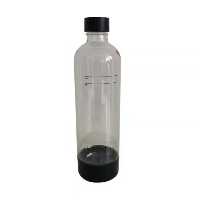 China Modern Reusable Empty Soda Bottle 1000ml Clear Soda Bottle For Household Soda Maker for sale