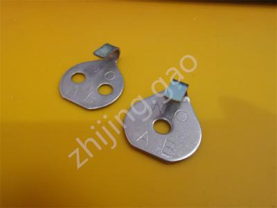 China Double Holes 22 Mm Stainless Steel Lacing Hooks For Marine Certified Glass Cloth for sale