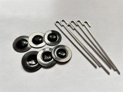 China Waschmaschinen Tauben-prüfende Legierung ODM-Soem-Sonnenkollektor-Mesh Clips Withs 28x32mm zu verkaufen