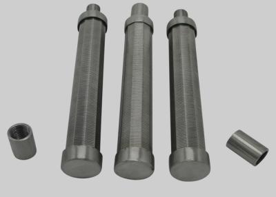 Cina 20-3000 tipo metropolitana, filtro del cavo di Johnson V del micron dal tubo dello schermo di cavo del cuneo SS304 in vendita