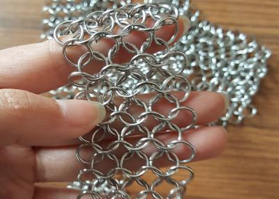 China 316 van het de Ringsnetwerk van Roestvrij staalchainmail Eigenschappen van het het Gebruikswater, Douchegordijnen Te koop