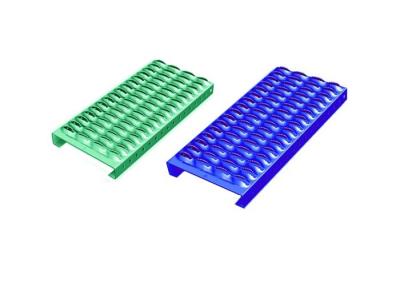 China Gal Steel Diamond Non Slip-de Veiligheidsgrating van de Greepstut voor Gangen Te koop