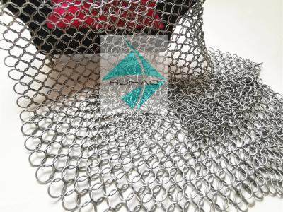 China Teça o tipo aço da caixa em volta das luzes de teto da decoração de Ring Mesh Chainmail Ring Belt For à venda