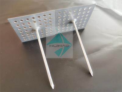 China Square Perforated Base Insulation Fixings 160 mm for sale