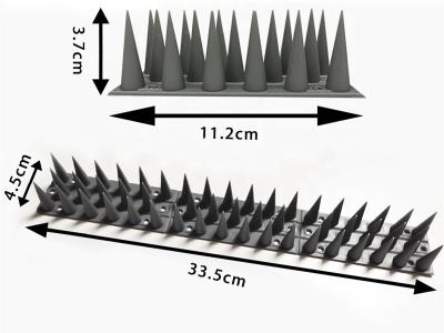 China Os pontos plásticos do impedimento do pássaro de Wall Anti Climb da cerca usam o projeto na cerca dos telhados à venda