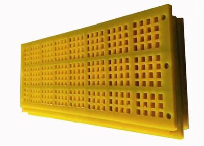 China Quarry Crusher Non Blinding Polyurethane Screen Panels Modular 2ft X 1ft for sale