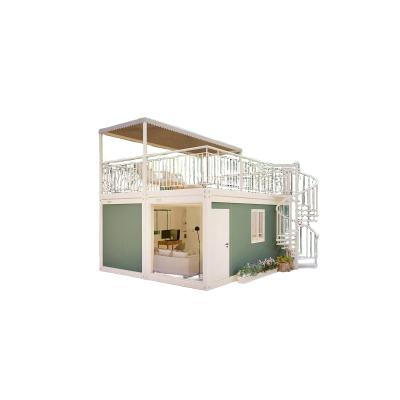 China Contemporary hot sale 20 modular prefab 40ft folding container portable detachable house for sale