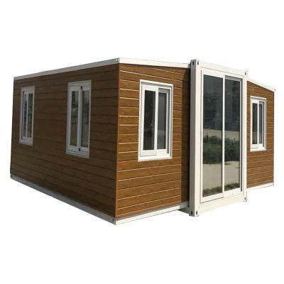 China Large 40ft Contemporary Expandable Prefab Container House Modular Home Prefab House For Office Living Hospital for sale