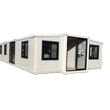 China Contemporary Expandable Cheap Modular House Kit Modern House For Living 40ft Container House for sale