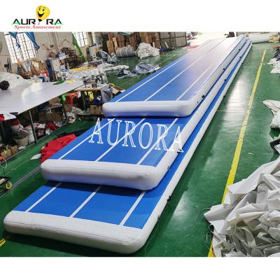 China Yoga aufblasbare Air Track 20cm Dicke Gymnastik Air Track Mat zu verkaufen