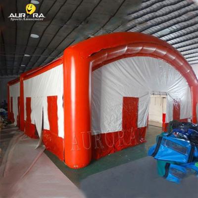 China Pvc publicidad inflables 12x15m tienda gigante inflable personalizada en venta