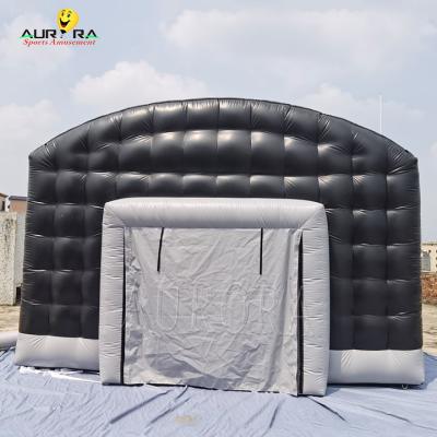 Cina Black Mobile Nightclub Inflatabile Tenda Bar Festa Bar Disco Tenda Disco Portatile in vendita