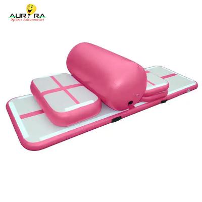 China Gimnasia personalizada Air Track hinchable Cama de entrenamiento de práctica 350X110X10CM en venta