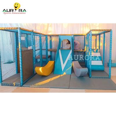 China Kids soft play ground climbing with indoor and outdoor playground PU set Te koop