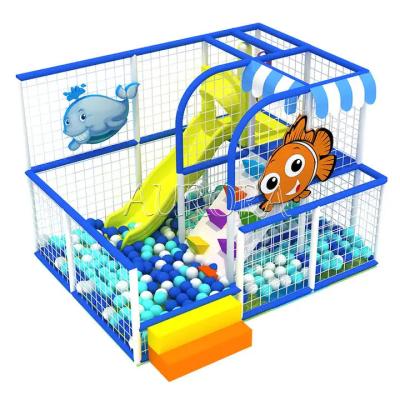 China Ocean Theme Kids Indoor Playground Equipment Customizable Size Te koop