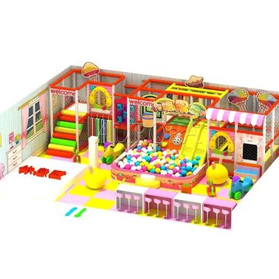 China Toddler Soft Play Equipment Indoor Playground Package Soft Play Yellow Te koop