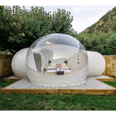 China Inflatable Bubble Tents Inflatable Clear Dome Tent Transparent For Camping for sale