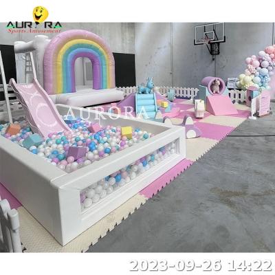 China Crianças Balão de Escalada Pit Kid Indoor Playground Soft Play Equipamento Soft Play Sets à venda