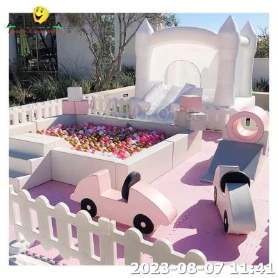 China Soft Play Climbers Playground Ball Pit Com Slide Equipamento Área Crianças Indoor à venda