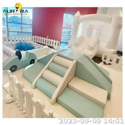 Cina Parco giochi interno attrezzature per soft play personalizzate soft play gonfiabile casa rimbalzo in vendita