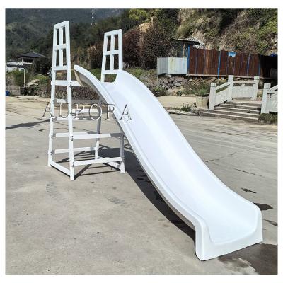 China Slide Wavy personalizado Outdoor Para Crianças Slide de Segurança Popular de Plástico Soft Play Slide à venda