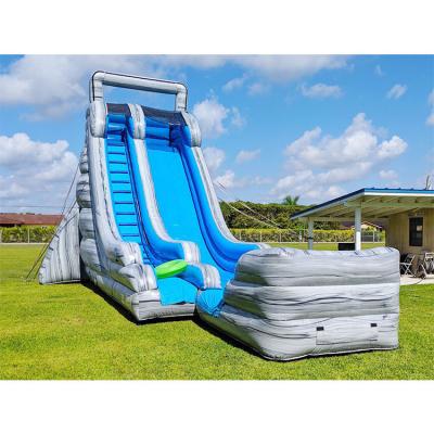 China Big Inflatable Slide Water Lake Inflatable Water Park For Child And Adult Outdoor zu verkaufen