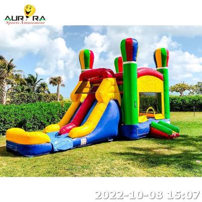 China Casa de rebote inflable para niños Balón castillos de rebote inflable al aire libre en venta