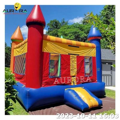 China Commerciële Bounce House opblaasbare glijbanen 13x13ft Bounce Castles voor kinderen Te koop