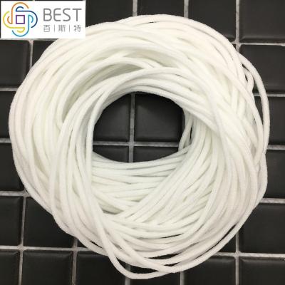 China Viable Hot Selling White Earloop Stock 3.0mm Coupons Prices For Facemask for sale