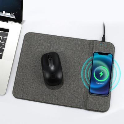 China Tablet Mouse Fast Wireless Charging Pad for IOS Android Phone Ultra-thin Universal Stand Charger Wireless Chargers for sale