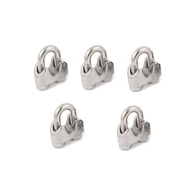 China Hardware Stainless Steel Steel Rigging Wire Rope Clips In Stock for sale