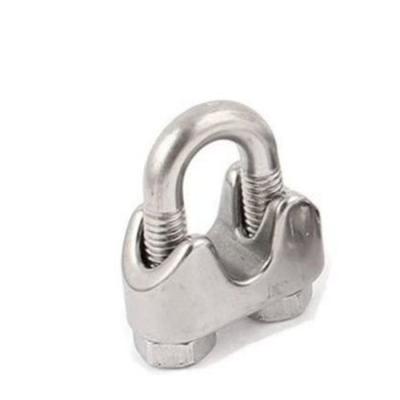 China Steel Best Adjustable Bolt Type Stainless Steel Wire Rope Clips for sale