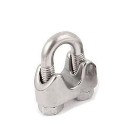 China Wholesale Price Steel Can Forge Adjustable Stainless Steel Wire Rope Clips for sale