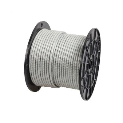 China Industry PVC Coated Galvanized Steel Wire Rope High Quality Steel Wire Rope for sale