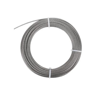 China Industry Galvanized Anti-twist Braided Steel Wire Rope Electric Galvanized Steel Wire Rope for sale