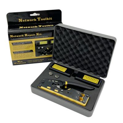 Chine Cat7 RJ45 Cable Tester tool set Network Wiring Tools Repair Kit Network Toolkit Cat7 tool à vendre