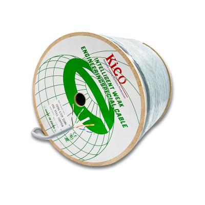 中国 KICO UTP ネットワークケーブル 最良の選択 イーサネット Cat6A ネットワーク LAN ケーブル 裸銅 23AWG 305m 低ケーブル メーカー 販売のため